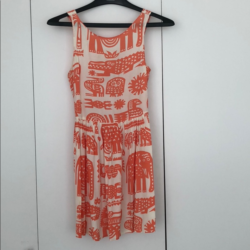 Printed Topshop minidress